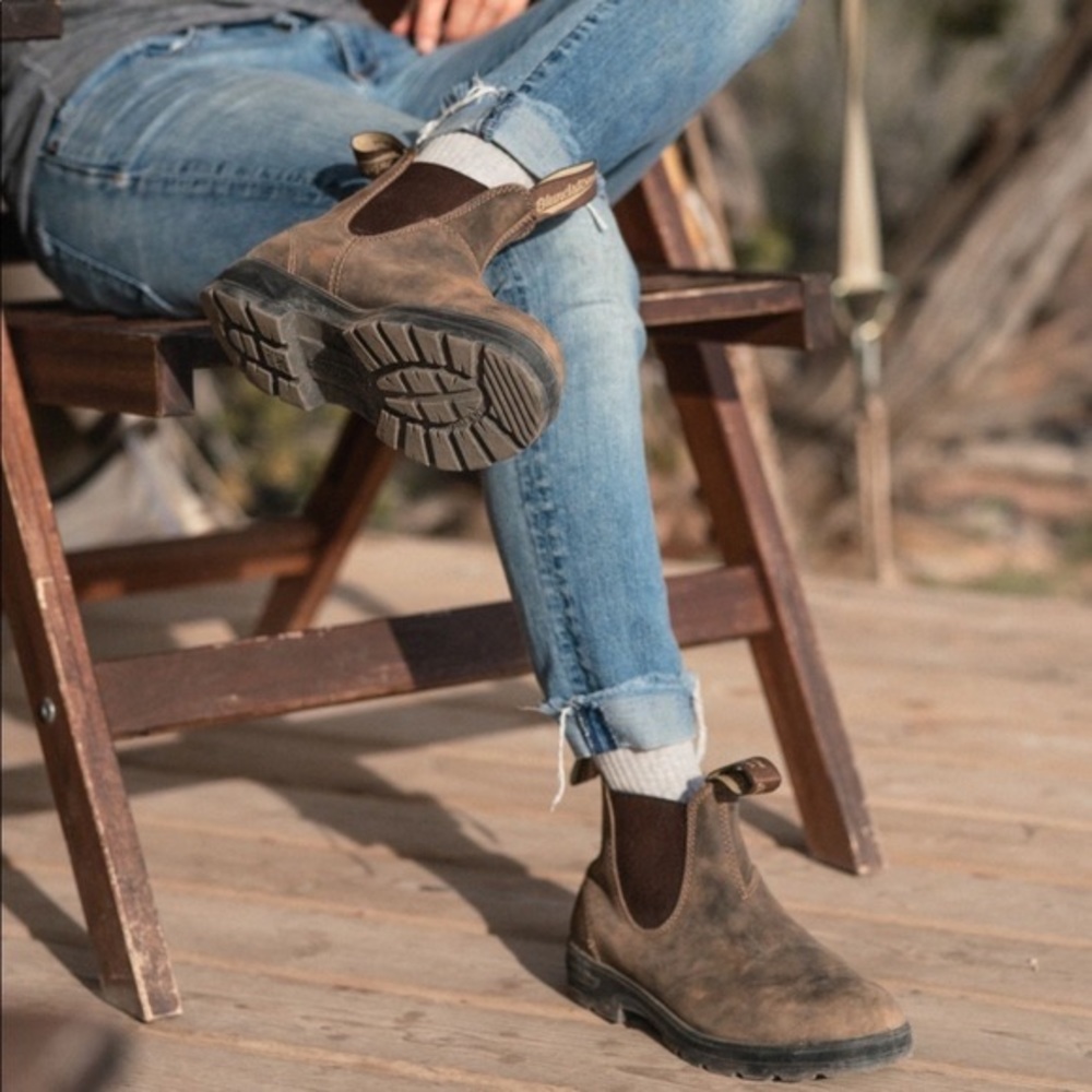 Blundstone Women Chelsea Boots Rustic Brown